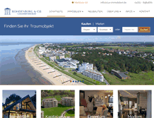 Tablet Screenshot of cux-immobilien.de